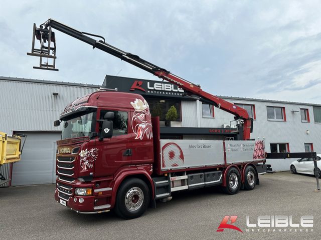 Scania R 580 LB6x2*4MNB*HMF Kran*Luft/Lift/Lenk*396TKM*