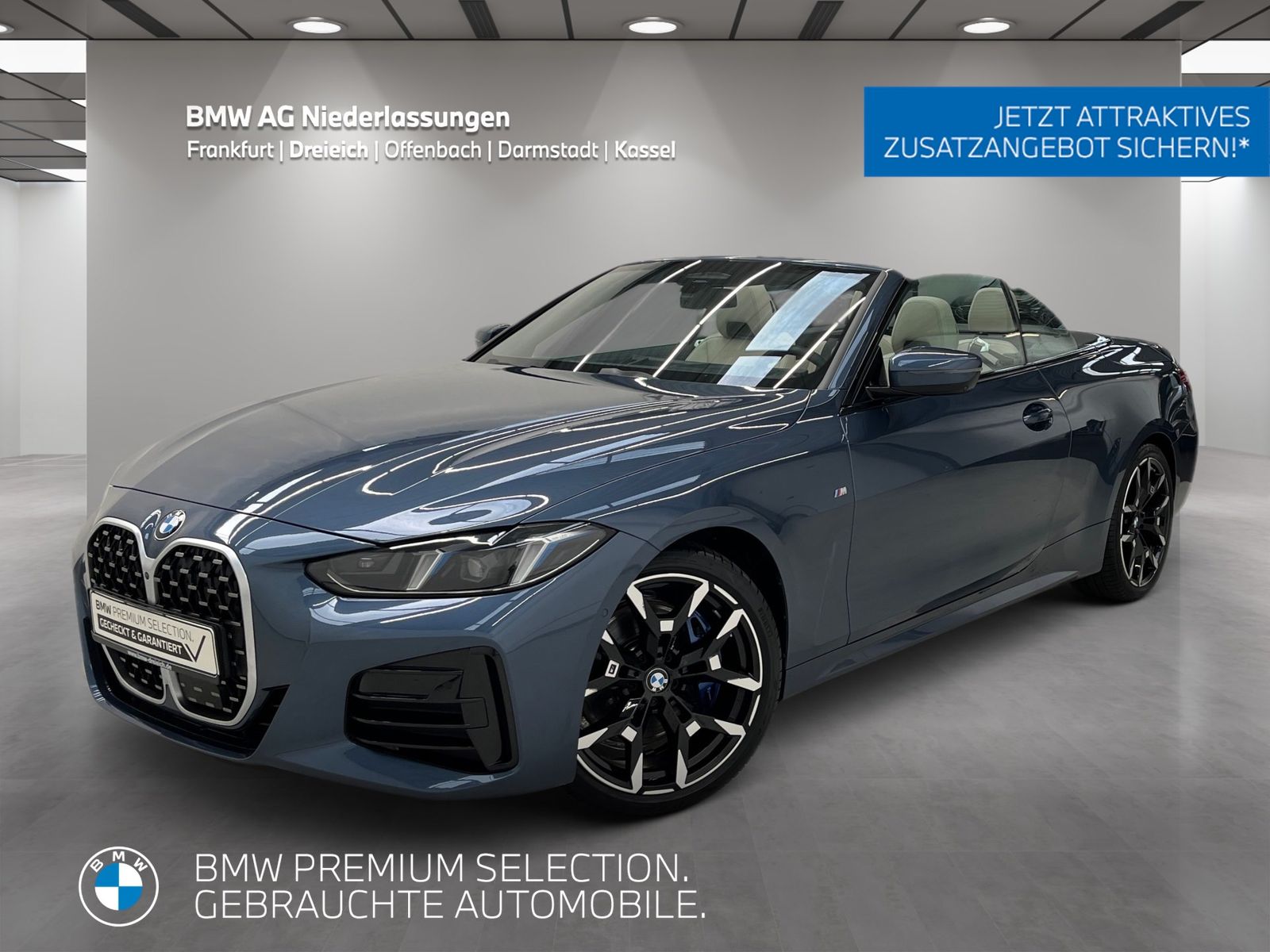 BMW 430d Cabrio M Sport AHK Driv.Assist.Prof Kamera