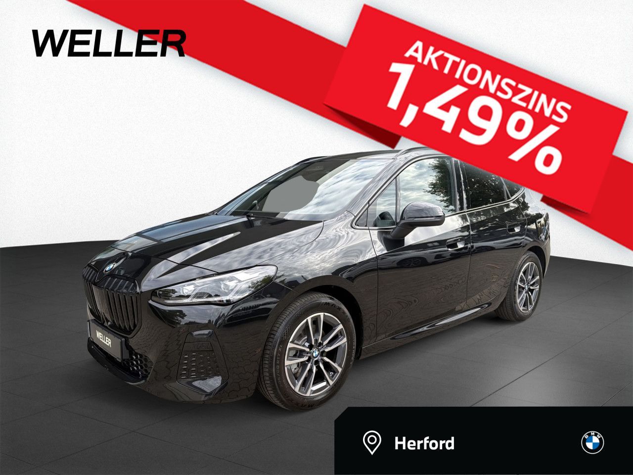 BMW 220i AT M SPORT AdLED SportSi Kam AHK Ad. M Fwk