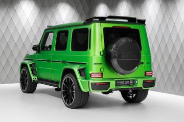 G 63 AMG BRABUS G 800 MAGNO GREEN WOODEN FLOOR