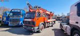 Mercedes-Benz 1722 Dachdeckerkran Cormach 30000/ TECH, - Dachdeckerkran