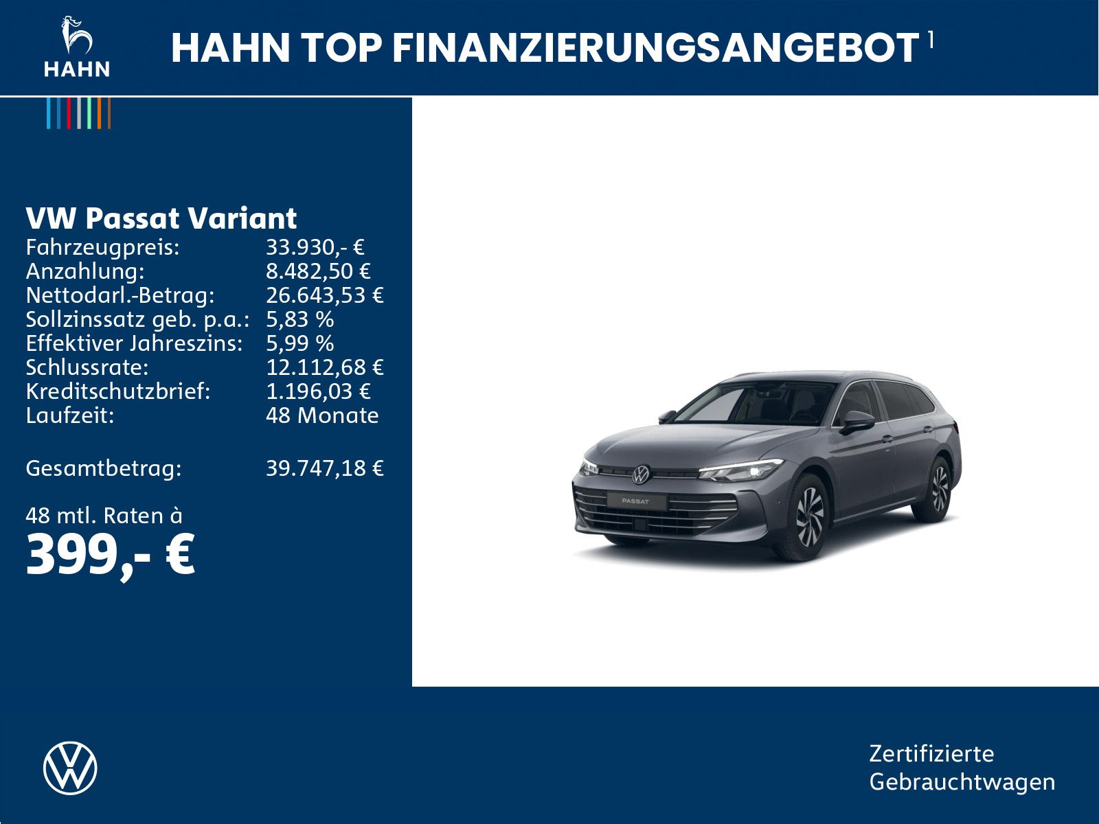 Volkswagen Passat Variant 1.5eTSI DSG Business LED AHK CAM foto 2