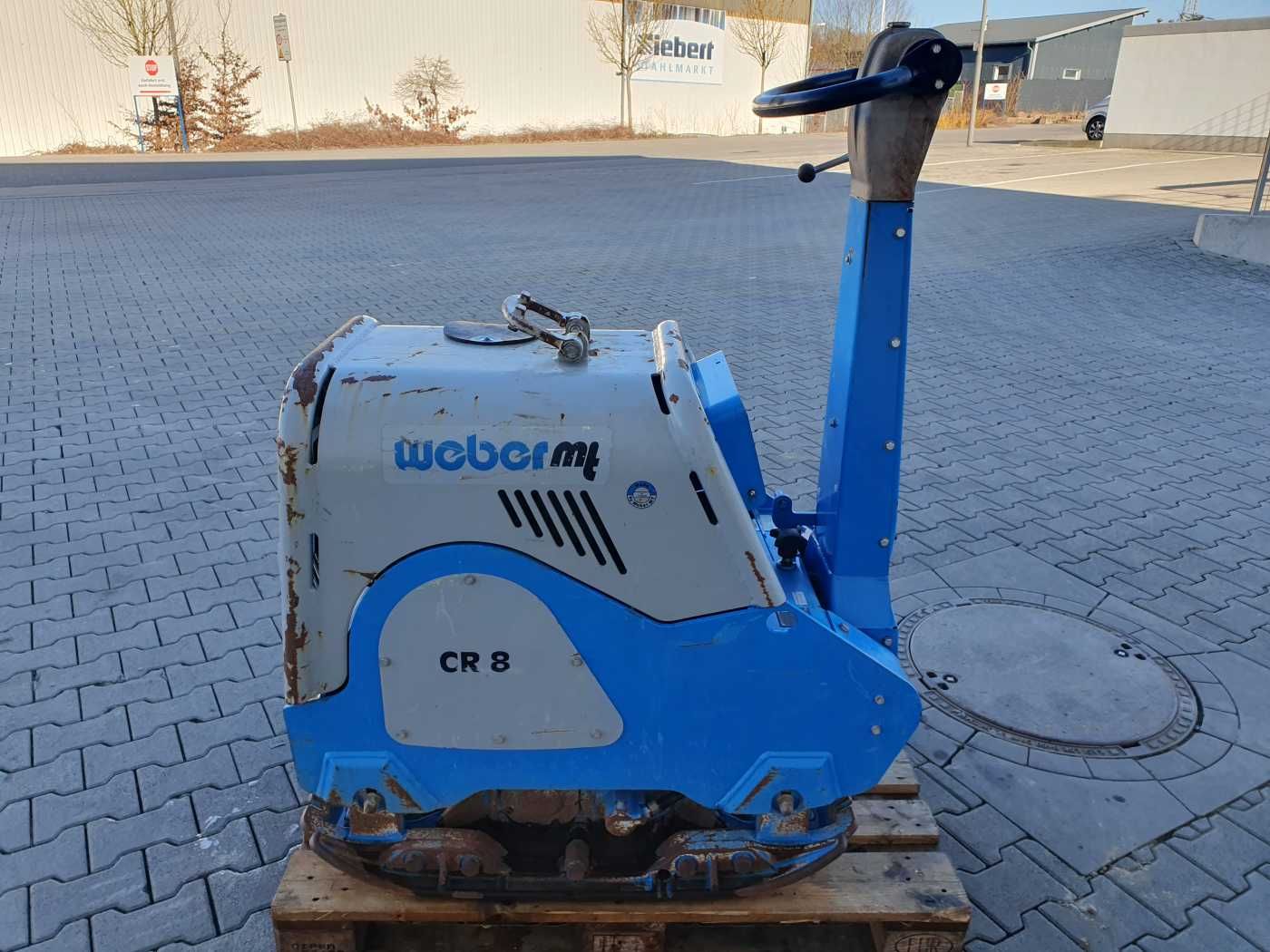 Fahrzeugabbildung Weber Weber CR 8 Hatz-Diesel 601kg Rüttelplatte 117 h