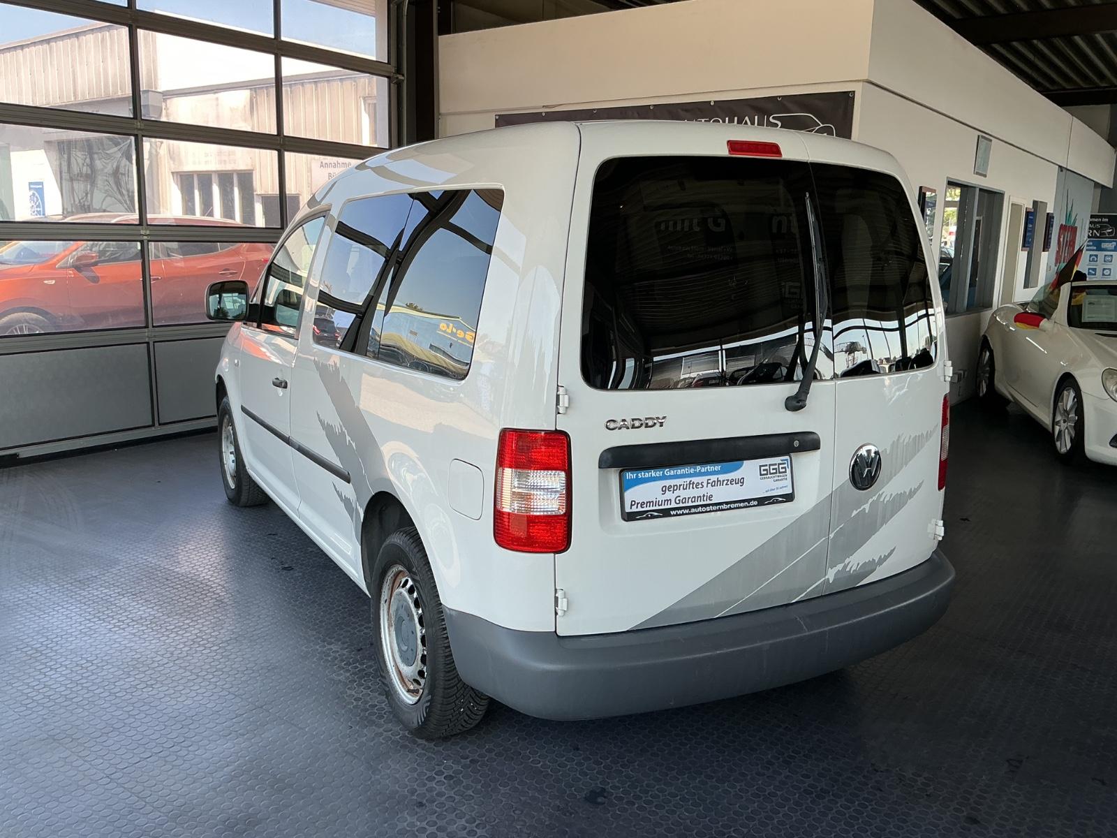 Volkswagen Caddy 2007 — engine 1.390 cm³, 80 HP (59kW)