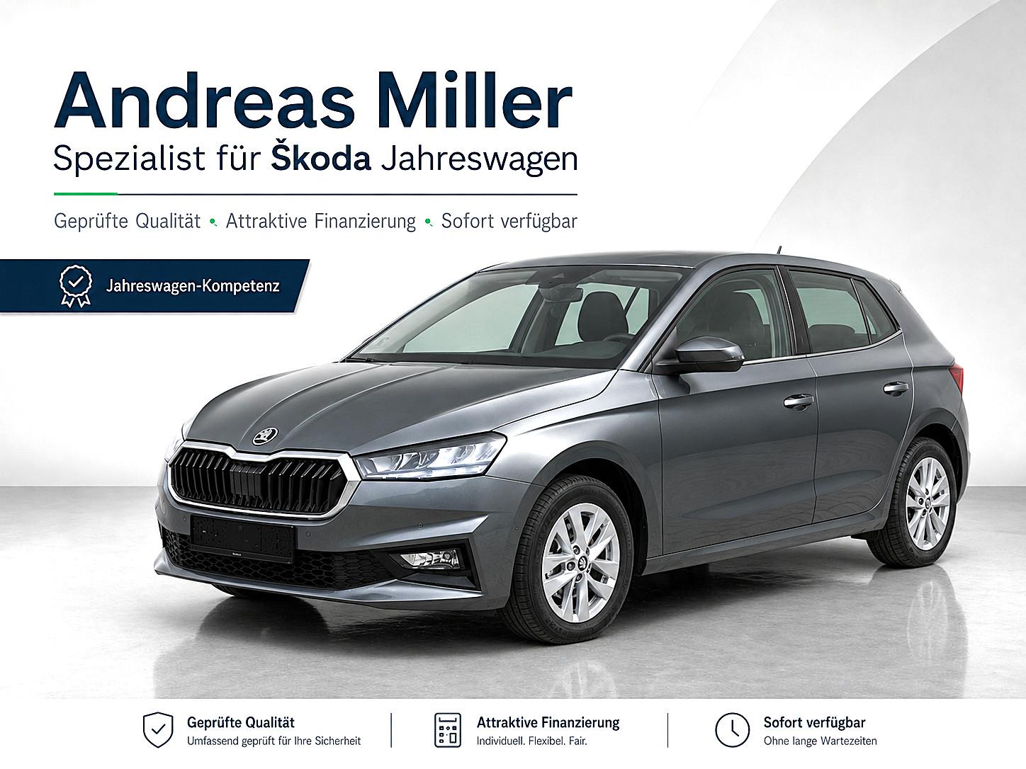 Skoda Fabia 1.0lTSI 85kW DSG Kamera Navi-App Keyless