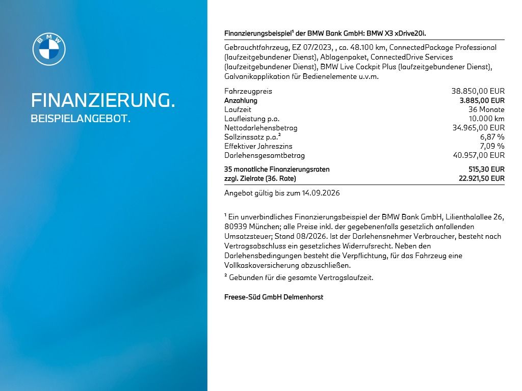 BMW X3 xDrive20i foto 21
