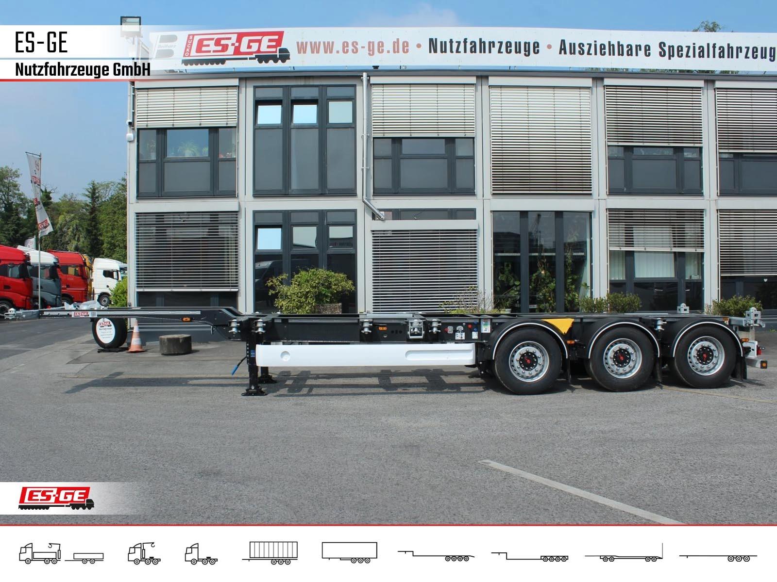 Wielton 3-Achs-Containerchassis - multifunktional