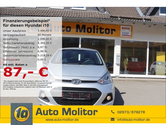 Hyundai i10 Classic 1.0 Klimaaut teilb.Rücksb AUX MP3 CD