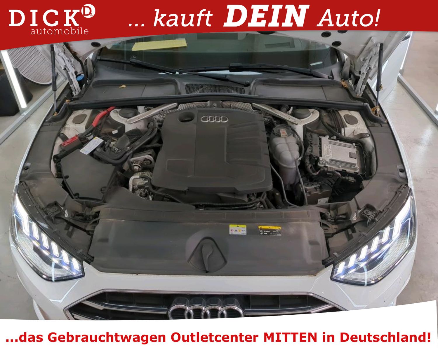 Fahrzeugabbildung Audi A4 Av 35d S-Tr. LED+/NAVI+/PANO/SHZ/HUD/RFK/8Fa