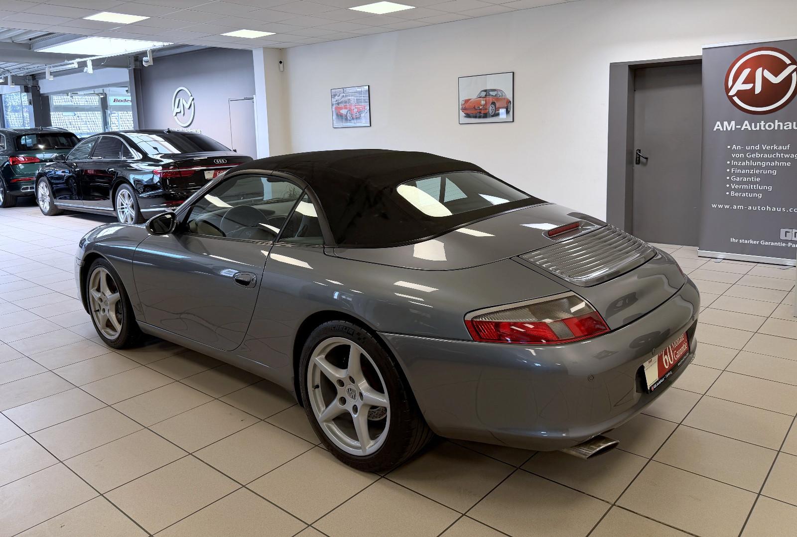 PORSCHE 911 996 CARRERA CABRIOLET 3.6 320ch TIPTRONIC -  CUIR - SIÈGES CHAUFFANTS - GPS PCM2 - CAPOTE ÉLECTRIQUE