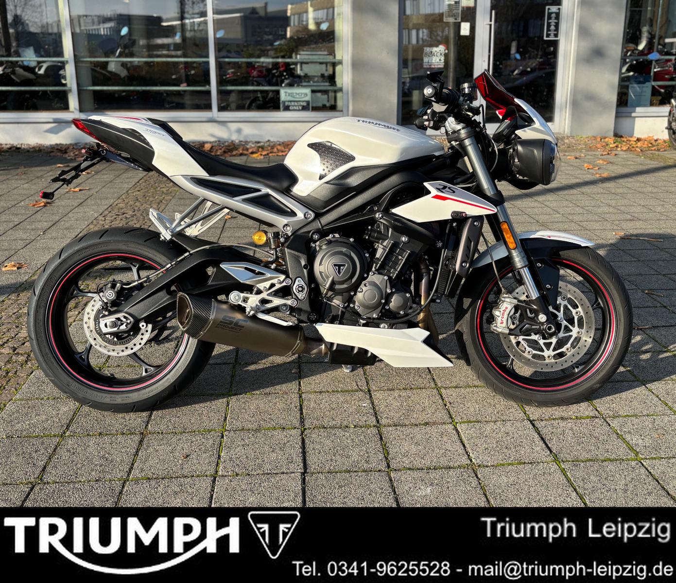 Triumph STREET TRIPLE RS *SC-PROJECT & KUNDENDIENST +++
