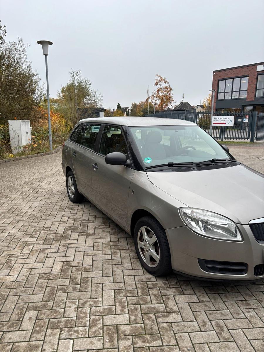 Skoda Fabia 2010 — rear view