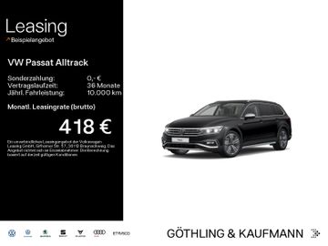 Volkswagen Leasingangebot: Volkswagen Passat Alltrack Variant 4Motion 2.0 TDI DSG *AHK