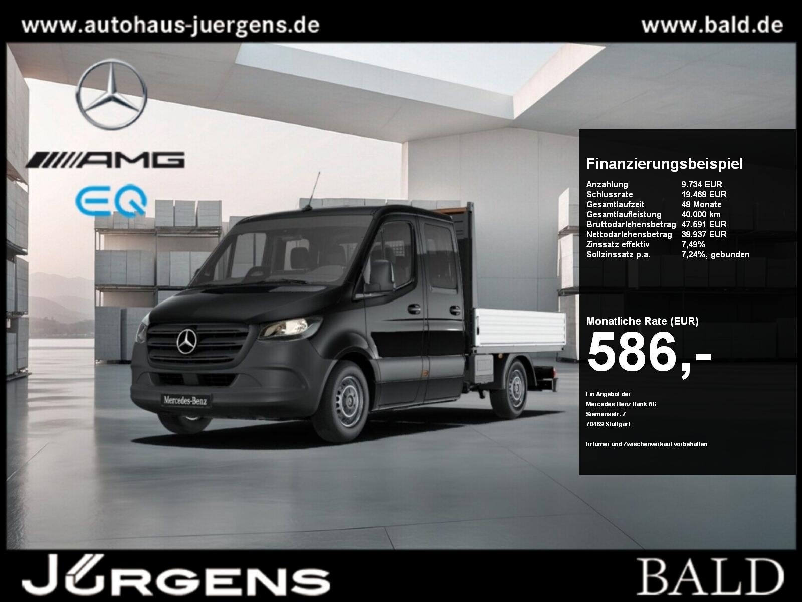 Mercedes-Benz SPRINTER 317 Pritsche/Doka/L2/AHK3,5/MBUX/Kamera