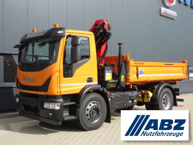 Iveco EuroCargo ML180E32K / Meiller DSK Palfinger LK