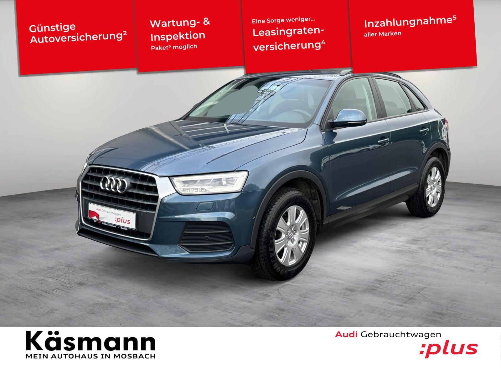 Audi Q3 1.4TFSI COD LED AHK KAM SHZ GRA PDC