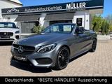 Mercedes-Benz C 180 Cabrio Aut.AMG-LINE"Night Edition"+PERFEKT - Mercedes-Benz C 180: Cabrio