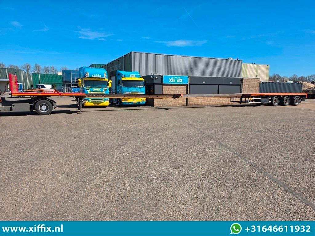 Faymonville Flache doppel Teleskop. Auflieger // 3x gelenkt