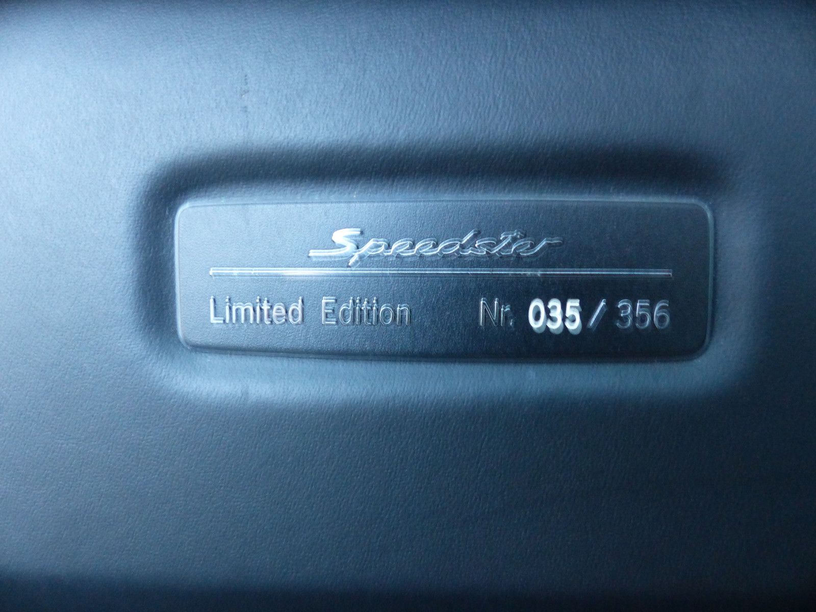 Fahrzeugabbildung Porsche 997 Speedster