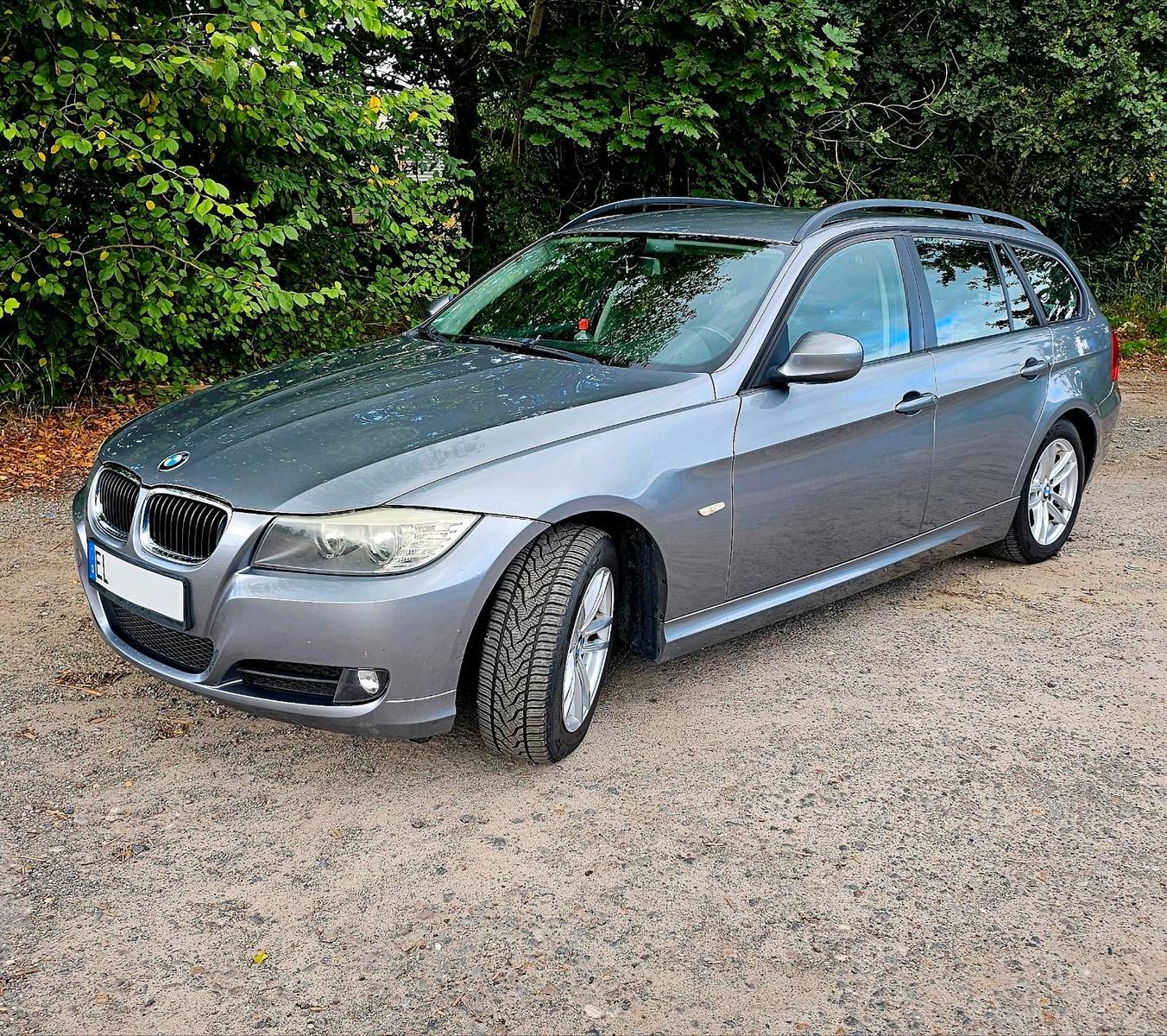 BMW 318 2009 — interior