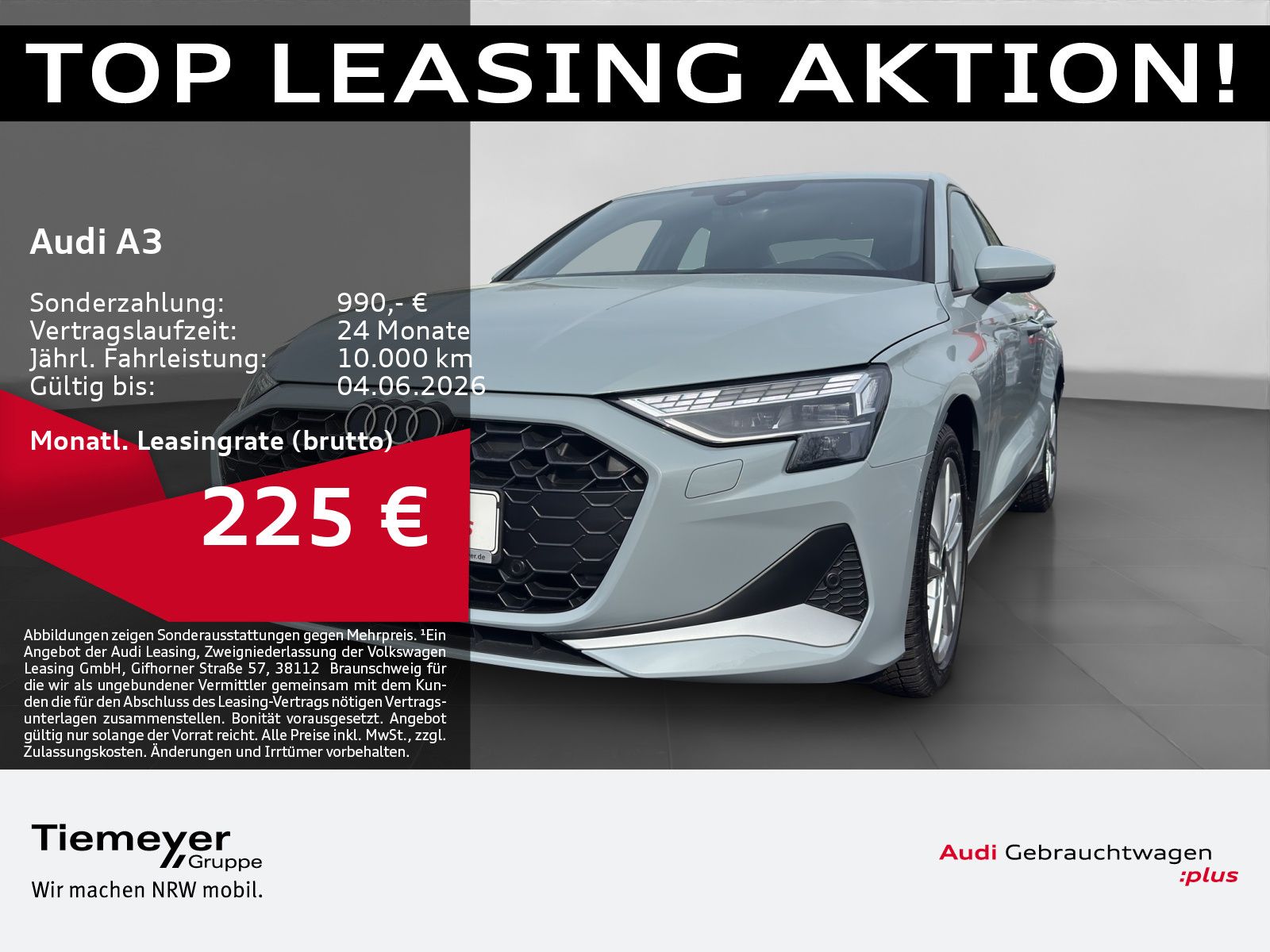 Audi A3 Limo 35 TDI ADVANCED LM17 SPORTSITZE KAMERA N