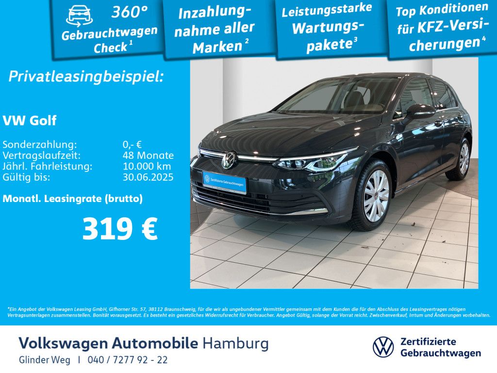Volkswagen Golf VIII 1.4 eHybrid Style DSG Klima LED