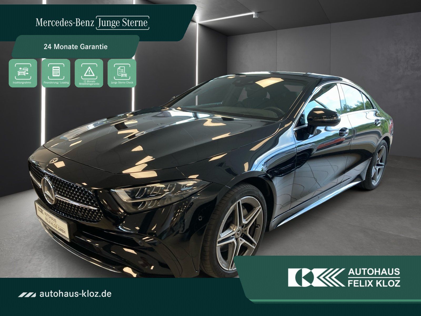 Fahrzeugabbildung Mercedes-Benz CLS 220 d AMG*AHK*Totwinkel*HUD*Memory*Kame*LED*