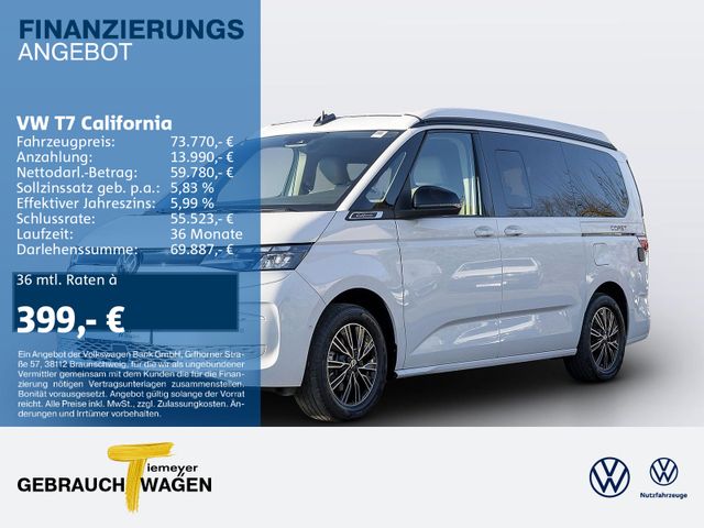 Volkswagen T7 California 2.0 TDI DSG COAST ACC ST.HEIZ LED