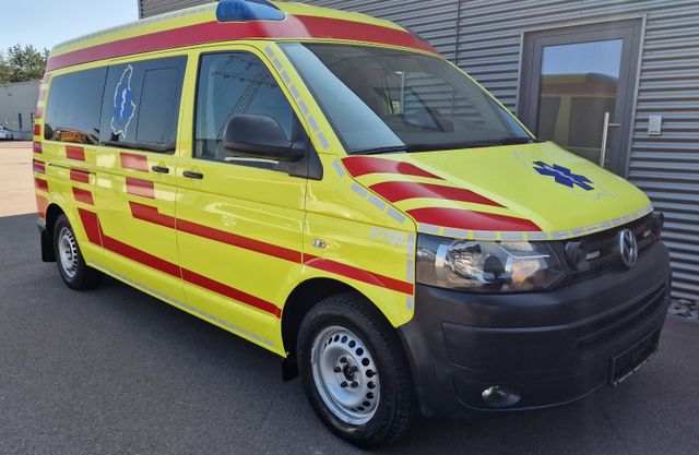 Volkswagen T5 2.0 TDI Aut. Rettungswagen Strobel-Austattung