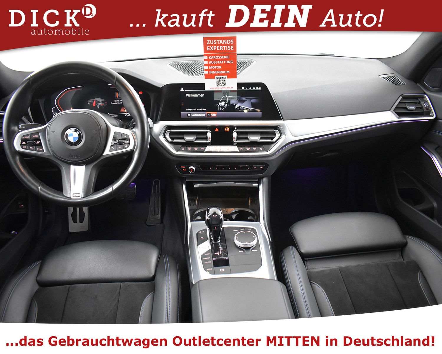Fahrzeugabbildung BMW 318d To Aut M Sport/M PAKET+VIRTU+SHADO+LED+AHK+