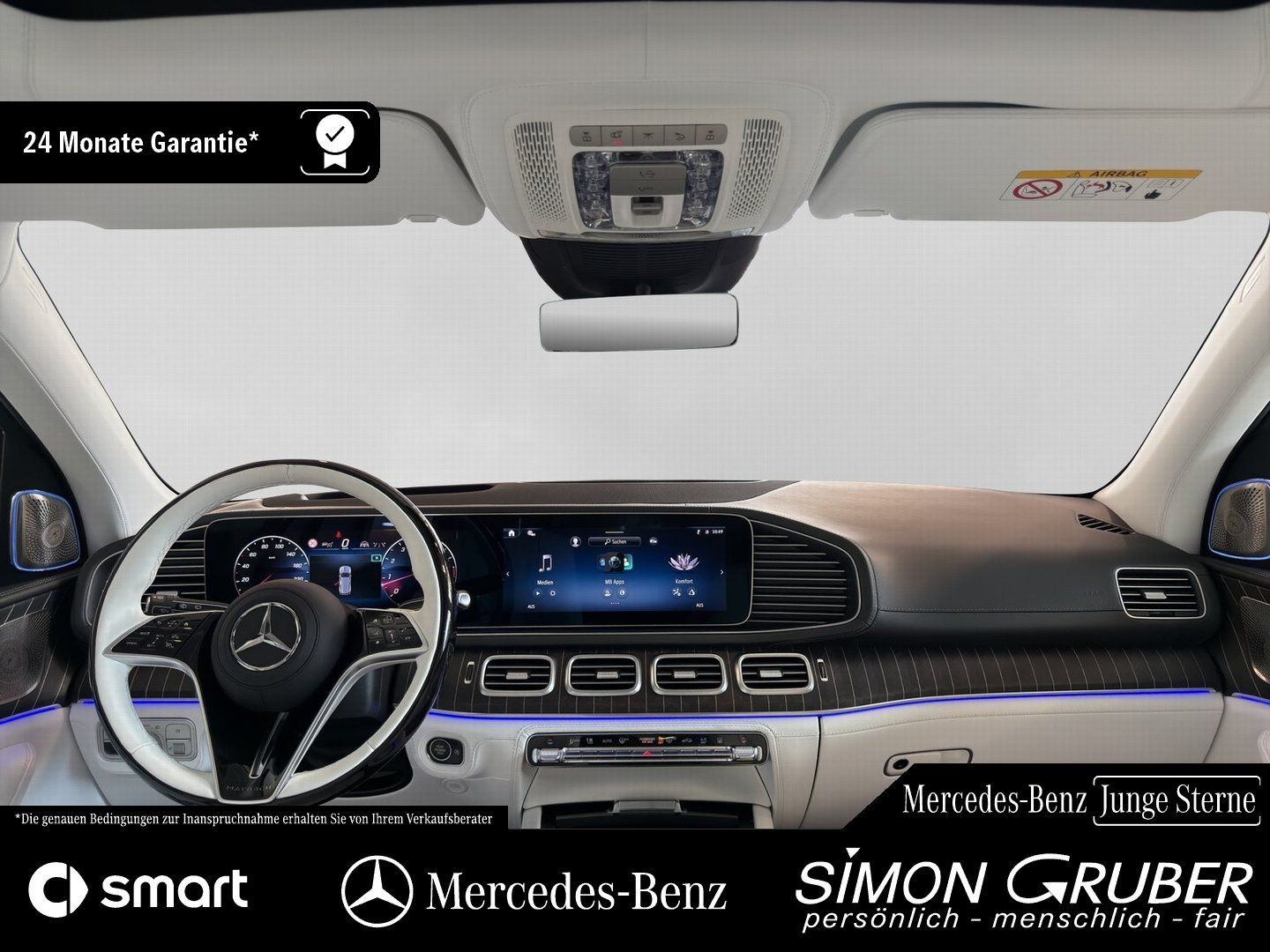 Fahrzeugabbildung Mercedes-Benz GLS 600 4M Maybach Manufaktur Leder Night Series