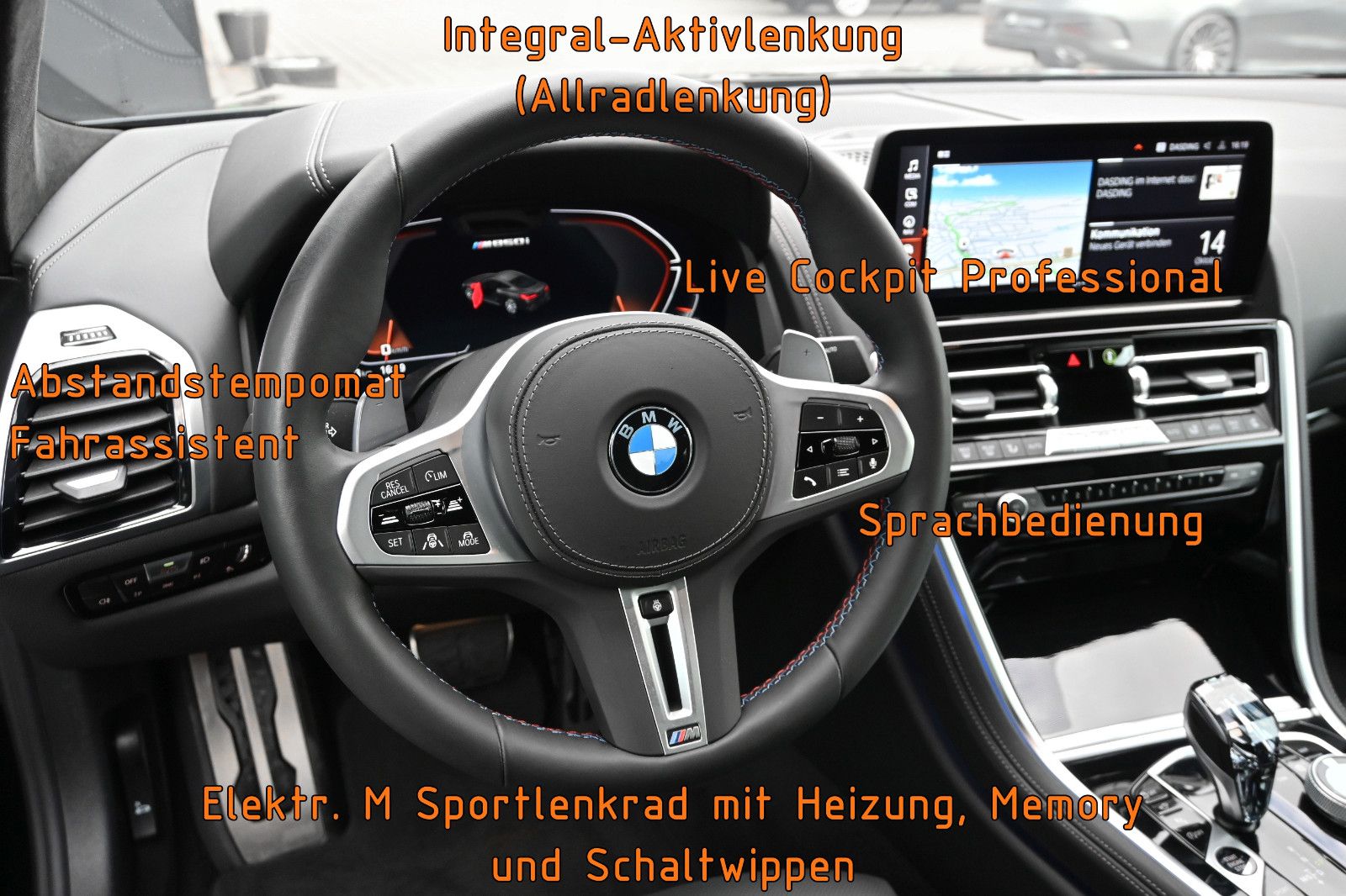 Fahrzeugabbildung BMW M850i xDr. Coupé °UVP 147.170€°B&W°ALCANTARA°