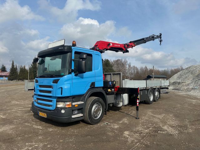 Scania P 320  CRANE  HMF 1720 K 3