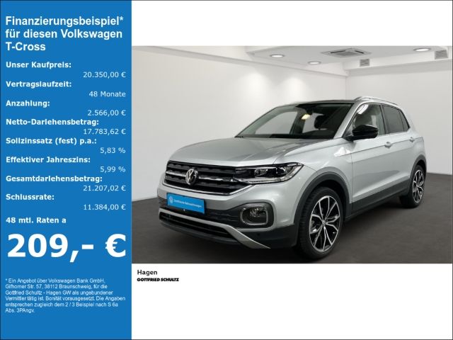 Volkswagen T-Cross 1.0 TSI DSG LED NAV ACC KAMERA Style