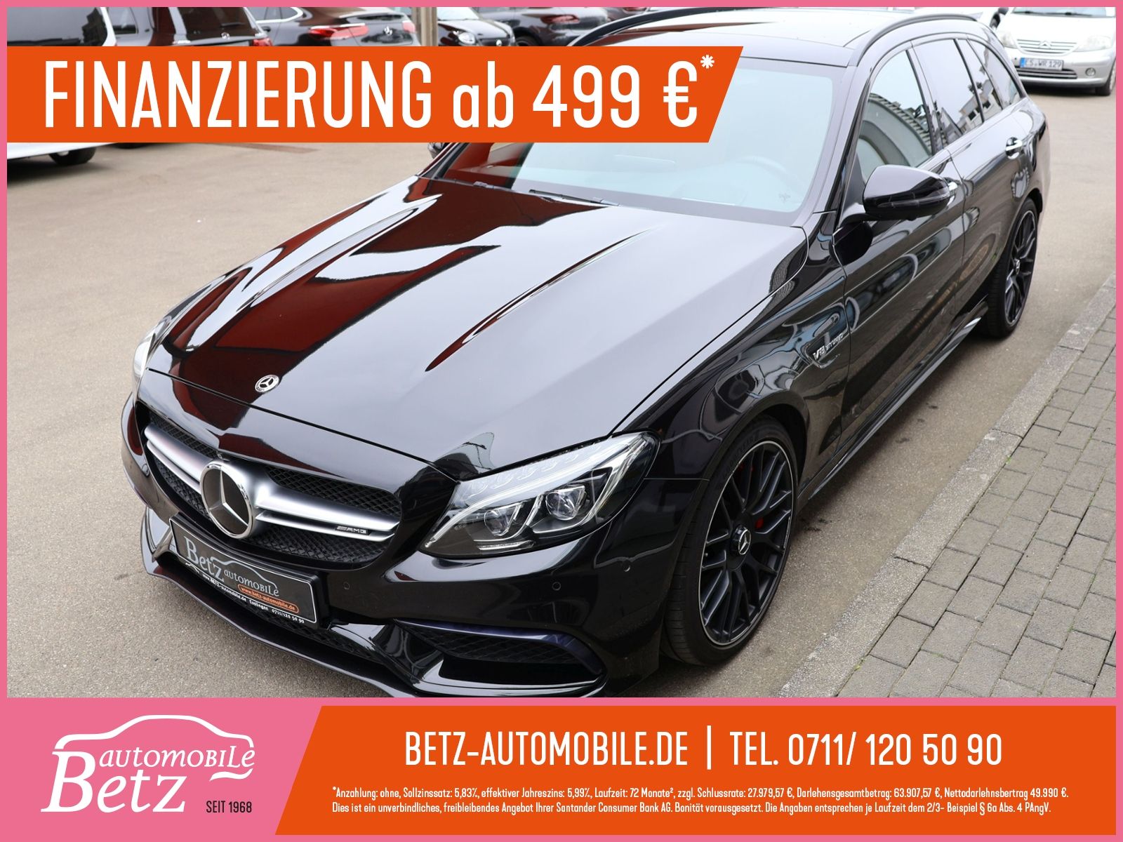 MERCEDES-BENZ C 63 AMG C63s T AMG HUD Distr. Pano