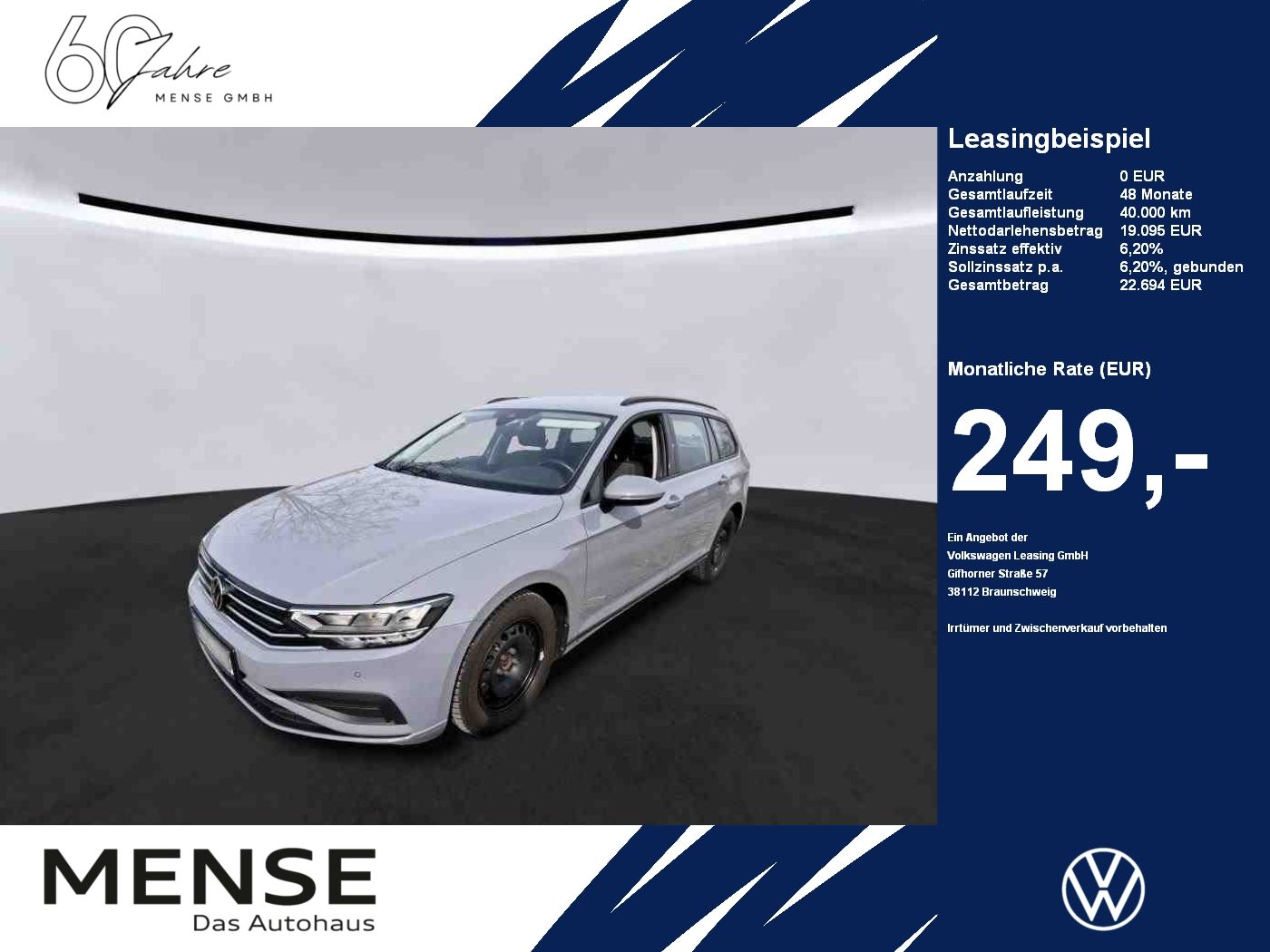 Volkswagen Passat Variant 2.0 TDI DSG CarPlay|ACC|LED|Navi