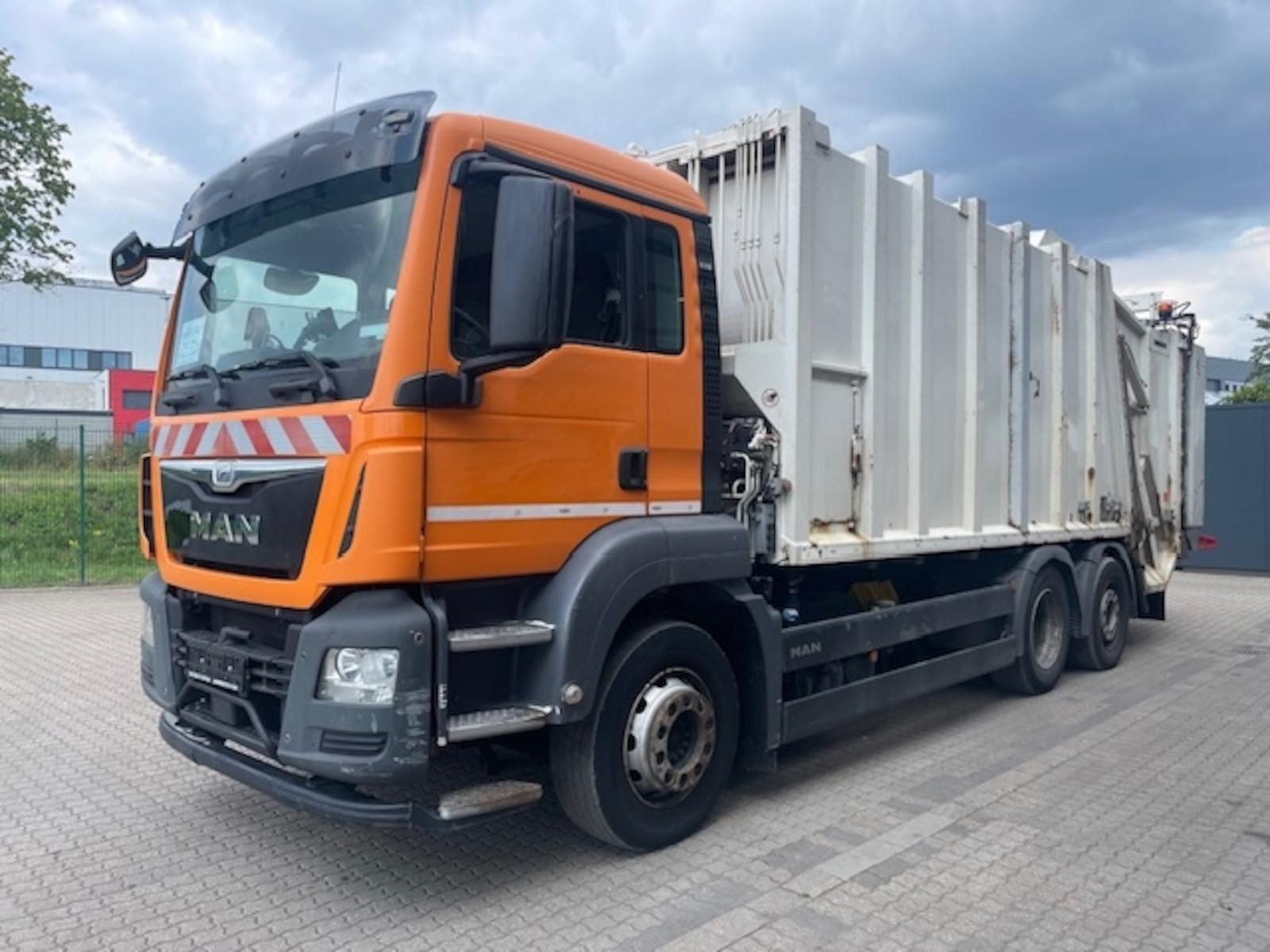 MAN 26.320 TGS 6x2 Zöller 2-Kammer/Euro6