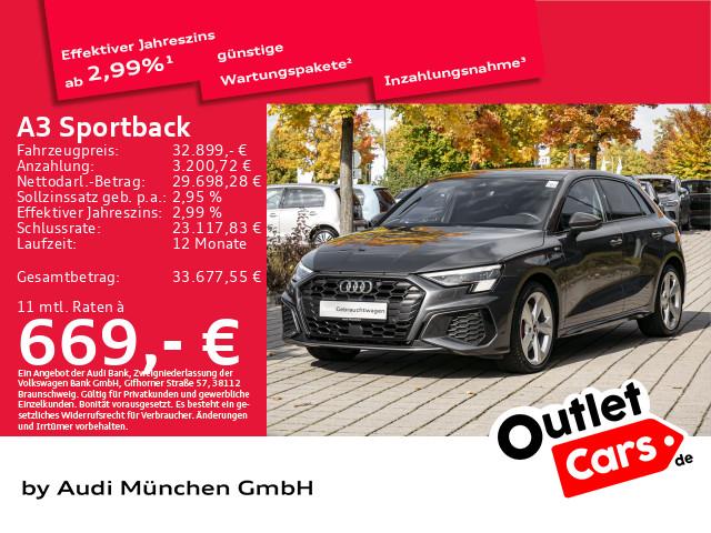 Audi A3 Sportback 45 TFSI e S tronic 2x S line Carbon