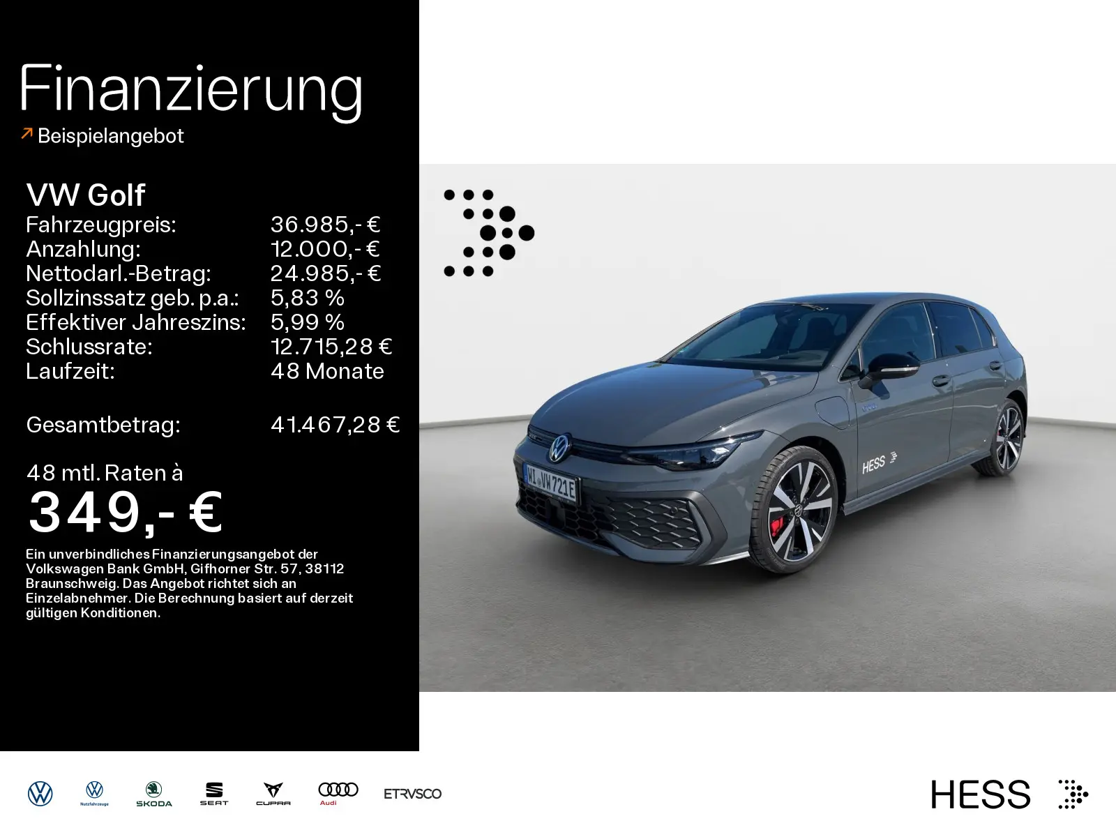 Volkswagen Golf GTE 1.5 eHybrid DSG SHZ*NAV*IQ.LIGHT*HUD