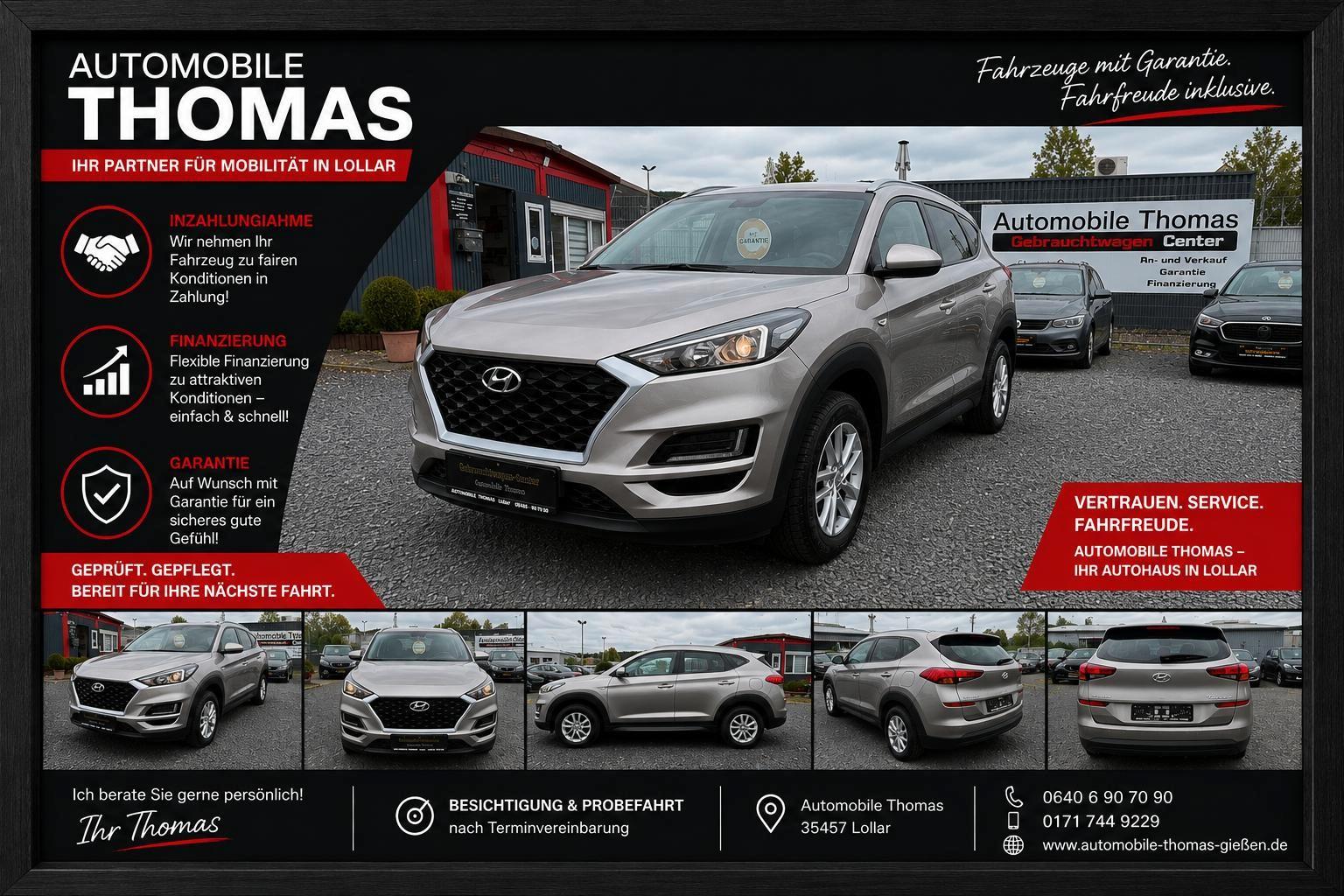 Hyundai Tucson Select 2WD/NAVI/KAMERA/TÜV NEU
