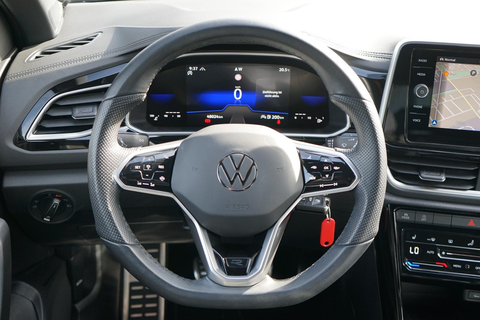 Volkswagen T-Roc 1.0 TSI R-Line LED Navi ACC Kamera Leder, миниатюра 20