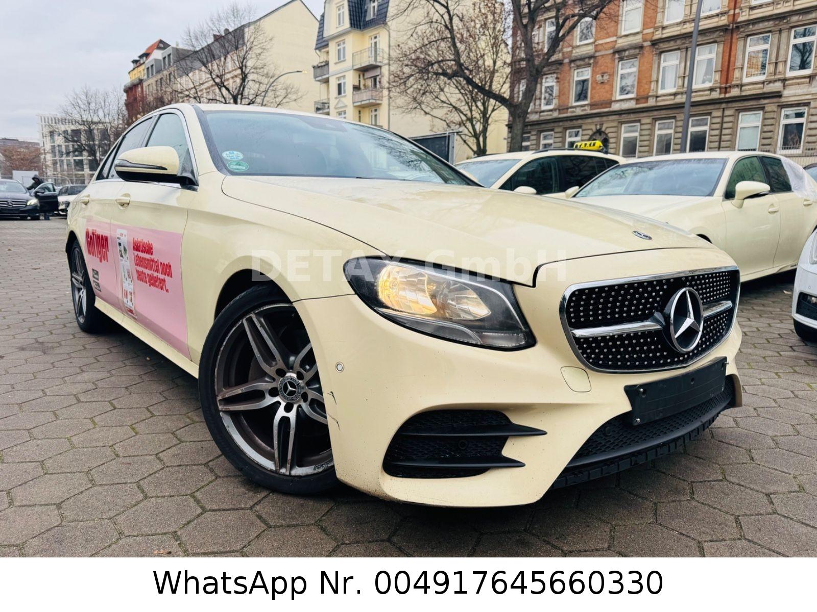 Mercedes-Benz E 200 CDI AMG Limo Ambiente Voll Original Weiß