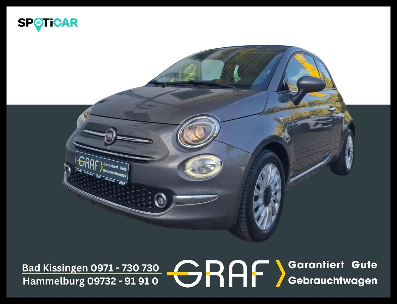 Fiat 500 Lounge KlimaAutom  SiHZ NES PP get.Bank Gara