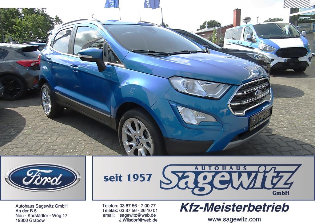 Ford EcoSport  1.0 EcoBoost Titanium SHZ LED  ALU DAB