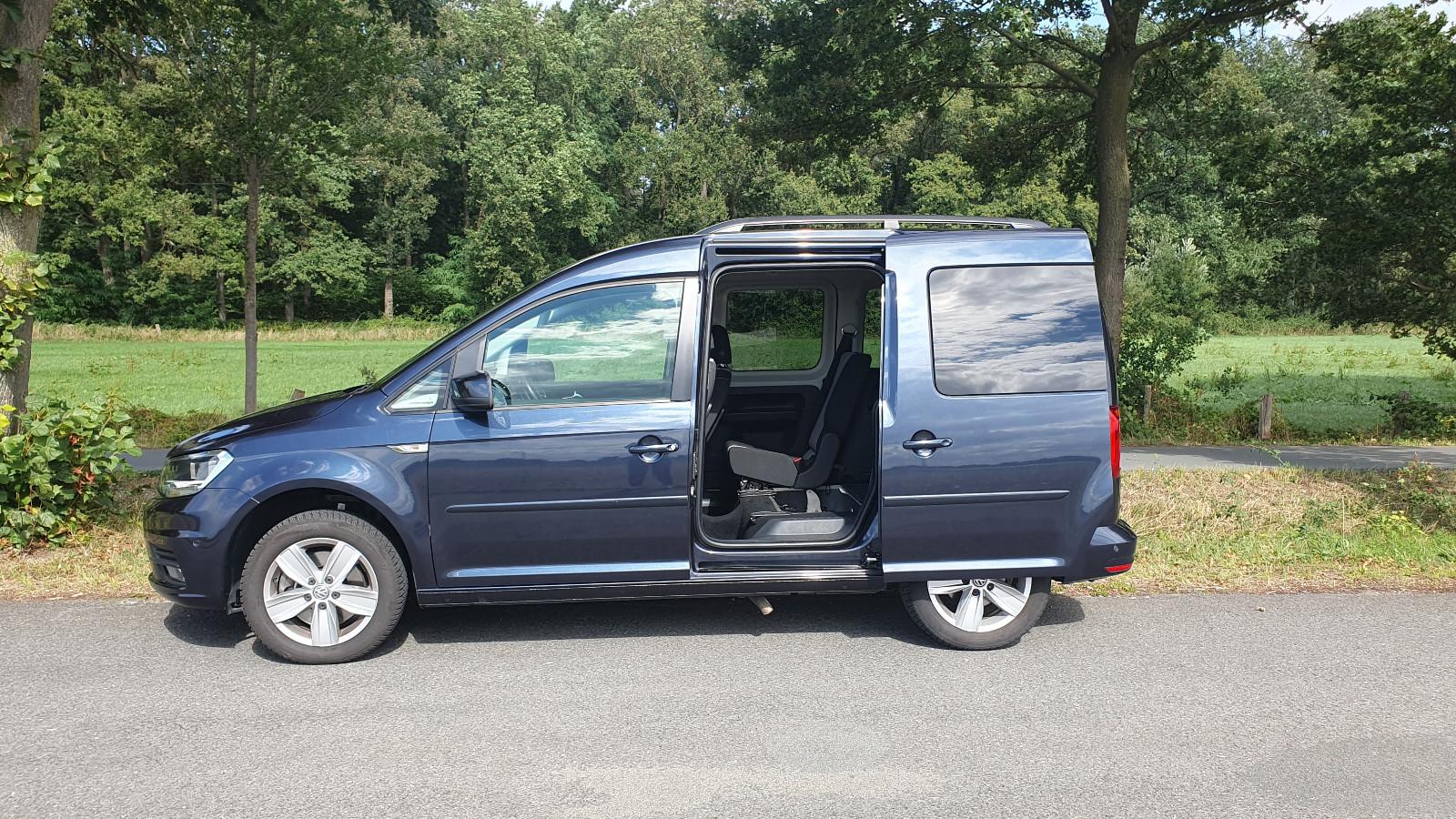 Volkswagen Caddy 4 , behindertengerecht, mit Rollstuhlrampe