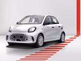 Smart smart EQ forfour AUT KlimaA LM SHZ - weiße Smart ForFour