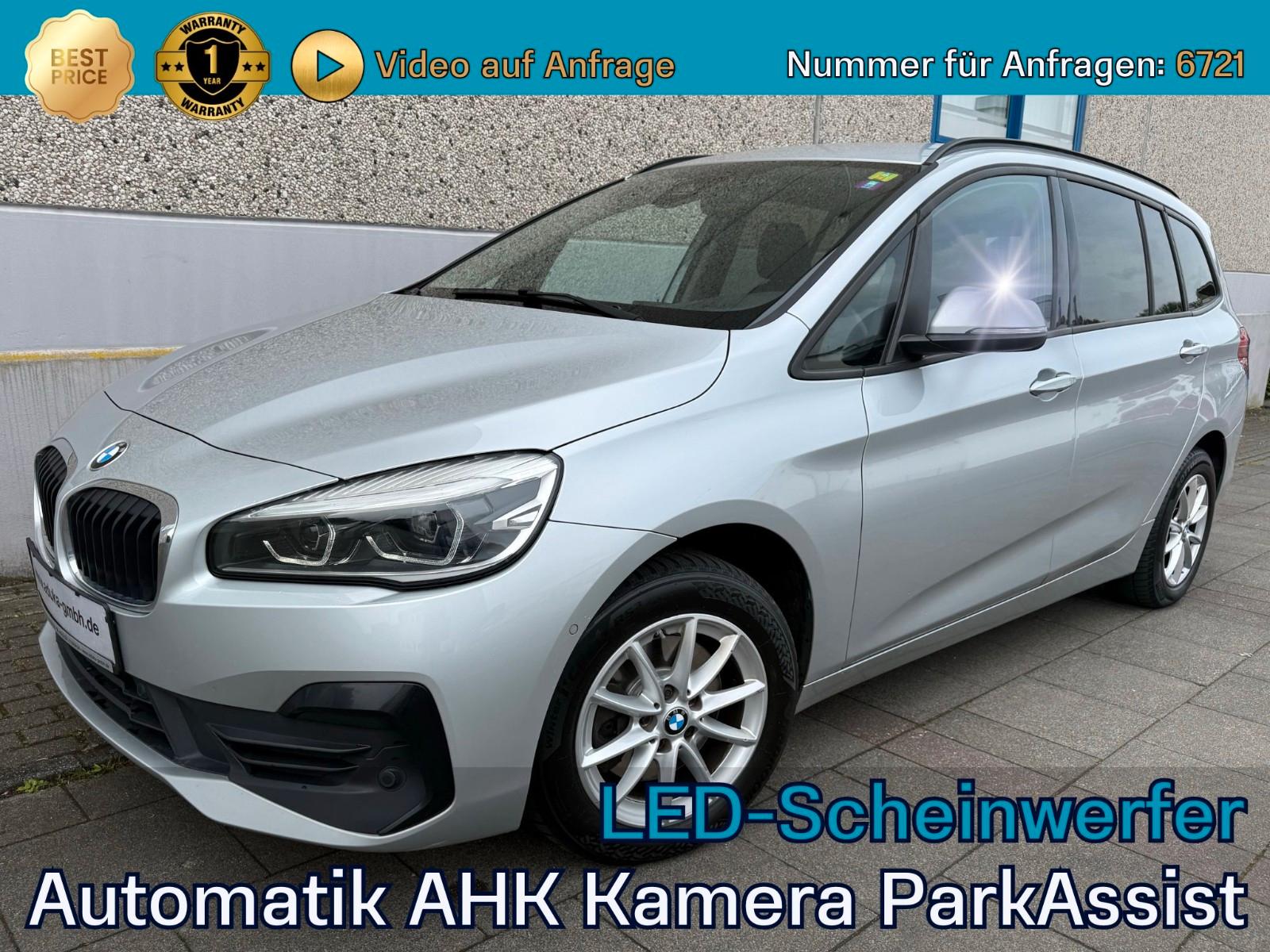 BMW 218 Gran Tourer Automatik 7-Sitze Navi LED AHK