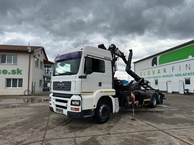 MAN 26.413 6X2 for container, CRANE, E3 VIN 160