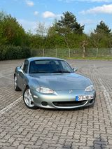Mazda MX-5 1.9 16V Silver Blues/Klima/SHZ - Mazda MX-5: Silber, Blues