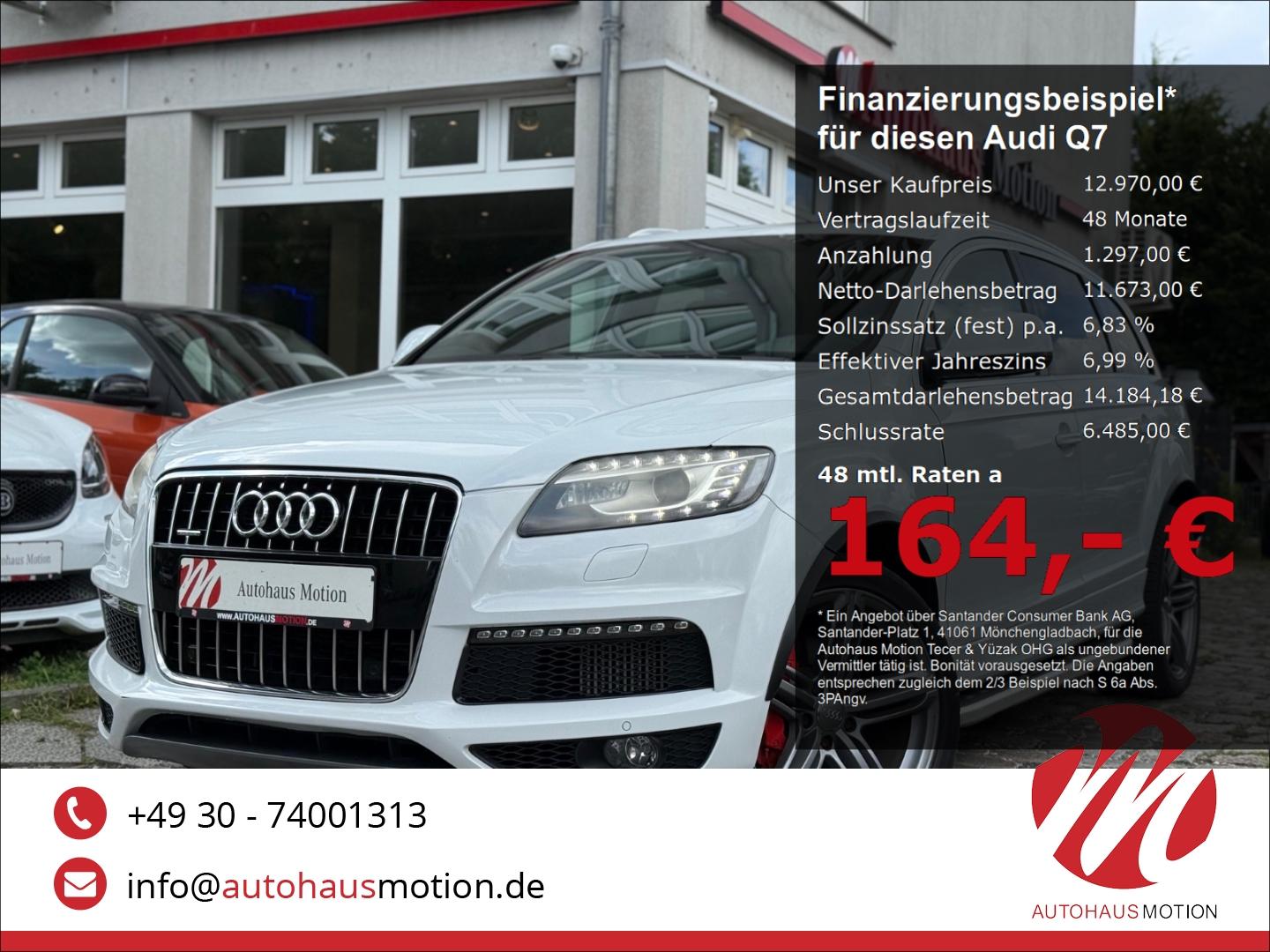 Audi Q7 3.0 TDI quattro 2x S-line Pano Navi LED Kamer
